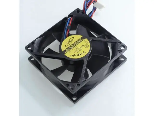 Alt view image 5 of 6 - New AD0812HB-A76GL 8025 8cm 12V 0.25A double ball bearing cooling fan for ADDA 80*80*25mm