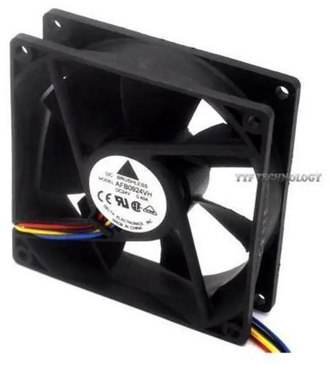 Alt view image 2 of 6 - New and original blower fan AFB0924VH 9225 24V 0.40A Delta blower fan 92*92*25mm