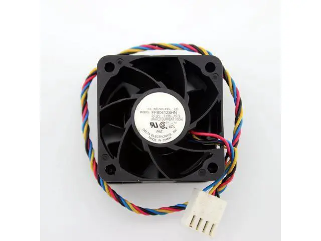 Alt view image 5 of 5 - FFB0412SHN 4028 40*40*28MM 1U 2U server Cooling fan 12V 0.45A pwm FAN