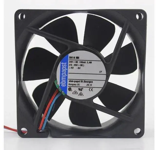 Main image of For PAPST 8414NH 8414 NH 80mm 8cm DC 24V 2.4W 2-wrie 80x80x25mm Server Square cooling fan fan