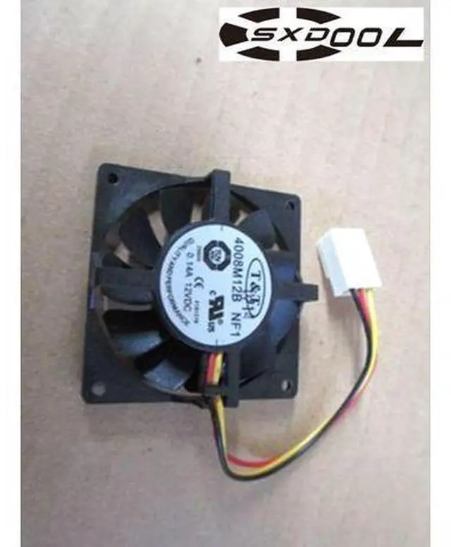 Main image of For T&T 4008M12B NF1 12V 0.14A 4008 4cm 3-Wire 3-pin graphics card fan