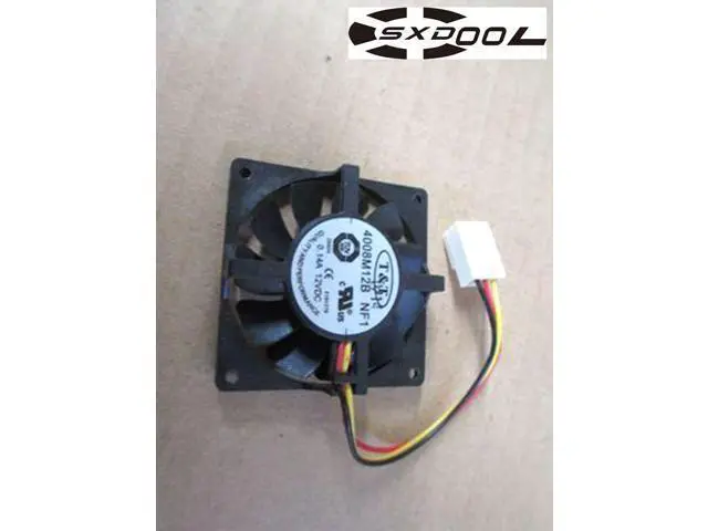 Alt view image 2 of 2 - For T&T 4008M12B NF1 12V 0.14A 4008 4cm 3-Wire 3-pin graphics card fan
