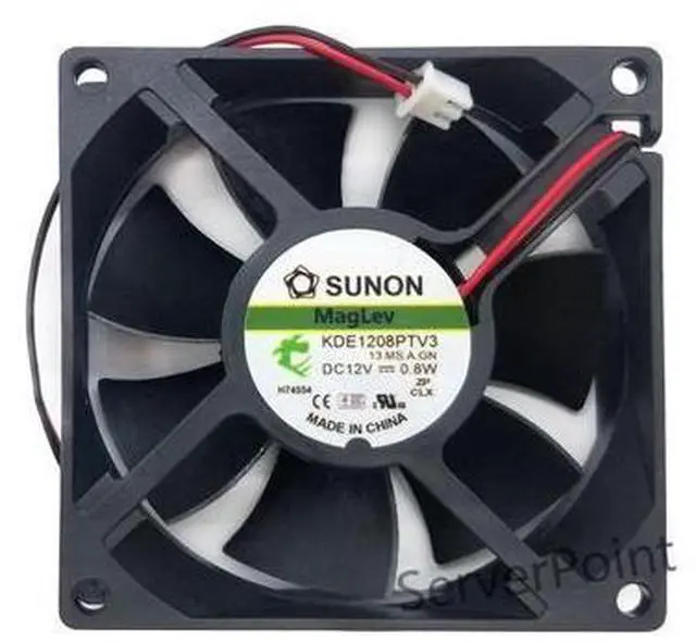 Main image of brand FOR SUNON KDE1208PTV3 DC12V 0.8W 8CM Maglev cooling fan NEW
