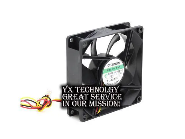 Alt view image 2 of 6 - SUNON ME92251V3-000C-G99 12V 9225 1.3W speed cooling fan 92*92*25mm