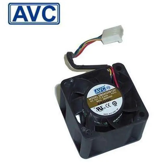 Main image of Cooling fan For AVC DB04028B12H, P154 DC 12V 0.53A 4-wire 4-Pin connector 80mm 40x40x28mm