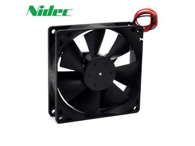 Alt view image 3 of 6 - Nidec orginal 90*90*25mm 2-wire TA350DC M34261-16 9025 24V 0.28A double ball inverter welding machine cooling fan