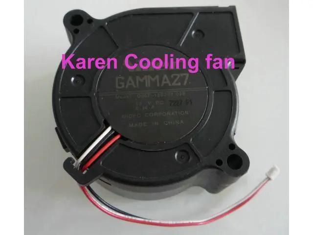 Alt view image 5 of 5 - Nidec 6030 12V 0.3a GAMMA27 D06F-12B2S1 03B cooling fan 60*30MM