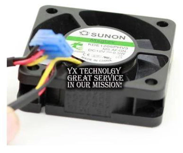 Alt view image 6 of 6 - SUNON Original KDE1205PHV3 5015 5cm 0.5W 12V Maglev quiet fan