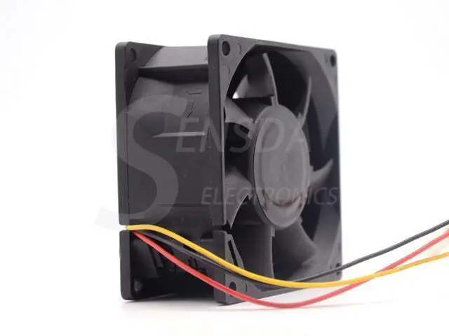 Alt view image 6 of 6 - Radiator fan Delta FFB0824EHE 24V 0.75A 5700RPM 80.16CFM 80*80*38mm 3-pin
