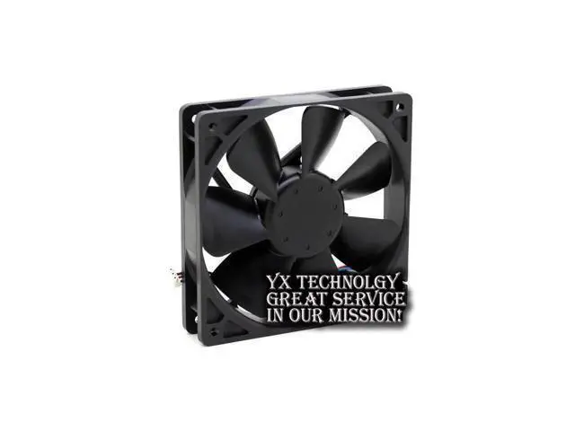 Alt view image 4 of 6 - Delta WFB1212H-FOO 12v 0.45A 120*120*25mm speed winds of chassis double ball bearing fan for