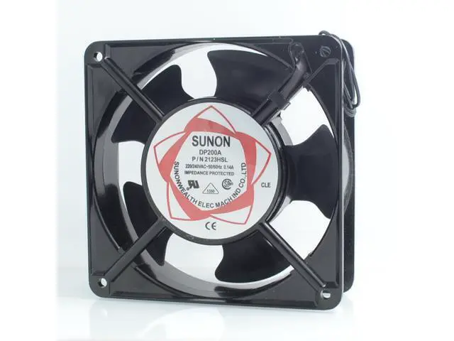 Alt view image 2 of 6 - SUNON ! Taiwan blower fan DP200A P/N2123HSL 1238 12CM 12038 120 * 120 * 38MM 220V wire type