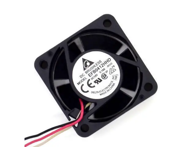 Alt view image 5 of 6 - 1pcs original Delta Three H3C 3600 5600 switch S5500 4020 fan 12V 0.15A EFB0412HHD