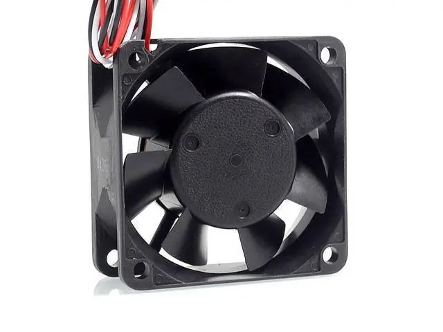 Alt view image 3 of 6 - Original 2410ML-04W-B79 6025 6CM 12V 0.58A three wire speed dual- ball bearing fan 60*60*24mm