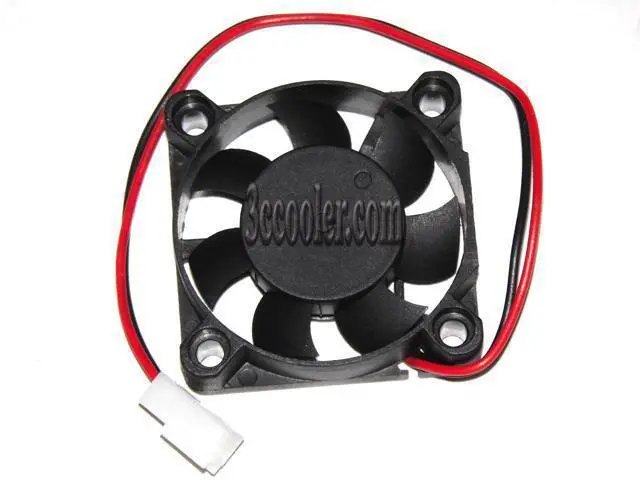Alt view image 2 of 2 - Young Lin 40*10mm 4CM DFS401012H 12V 1.2W 2 wires 2 pins Micro Case Fan switch / Hard disk cooler