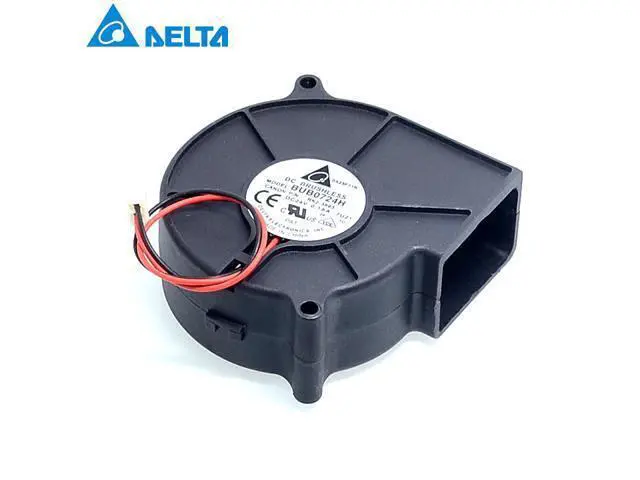 Alt view image 5 of 6 - Delta 7530 centrifugal turbo blower fan 24V 0.18A projector BUB0724H 75*75*30mm