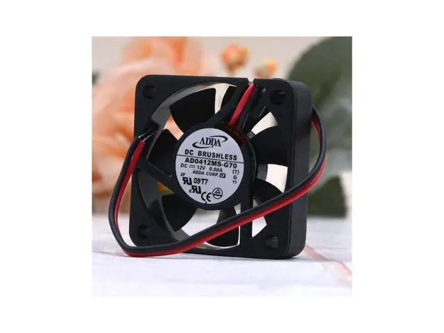 Alt view image 2 of 5 - For ADDA 12V 0.08A 4010 AD0412MS-G70 3D Printer Mute Ultra-thin 4cm fan