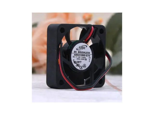 Alt view image 3 of 5 - For ADDA 12V 0.08A 4010 AD0412MS-G70 3D Printer Mute Ultra-thin 4cm fan