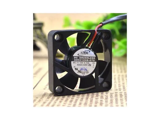 Alt view image 4 of 5 - AD0412HB-G70 12V 0.10A 4cm 4010 Double Ball Super Silent Fan