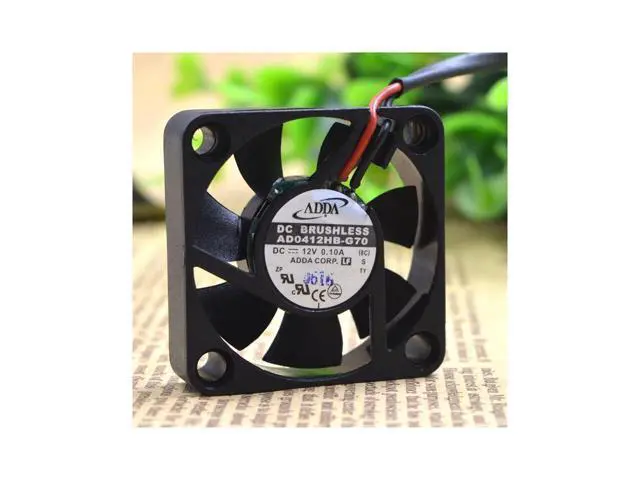 Alt view image 3 of 5 - AD0412HB-G70 12V 0.10A 4cm 4010 Double Ball Super Silent Fan