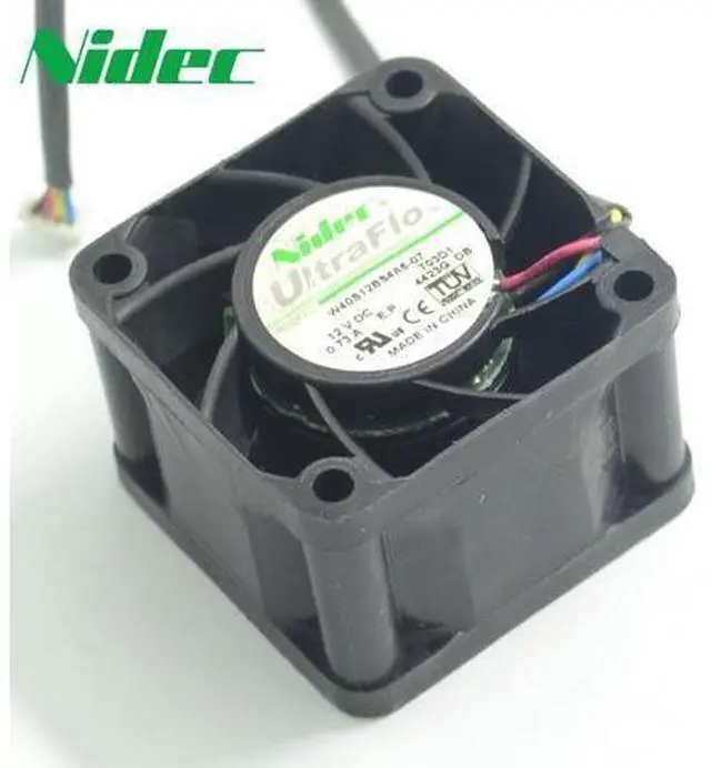 Main image of Nidec 4028 12V 0.73A 4CM winds of fan violence W40S12BS4A5-07 40*40*28mm