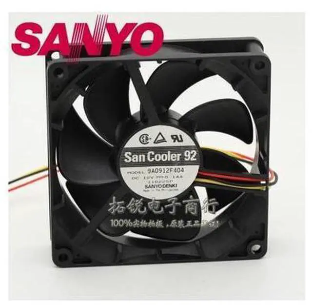 Main image of New and Original 9A0912F404 9025 9cm 12V 0.14A fan 90*90*25mm