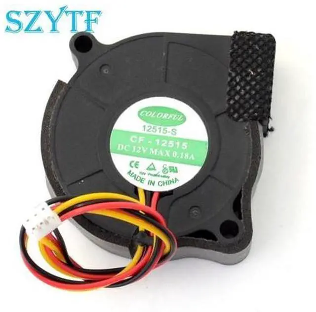 Main image of CF-12515 5015 50MM 5CM DC 12V 0.18A blower cooling fans cooler