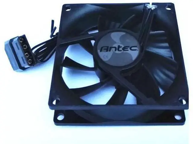 Main image of NEW Antech 8cm 8025 chassis power fan 2-wire hydraulic Molex 4D 12V 0.07A cooling fan