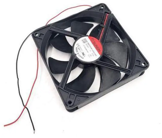 Main image of 120mm 12cm 24V Server Case Cooling Fan,for Sunon EEC0252B1-000C-A99 12025 24V 120X120X25mm 5W Chassis Fan