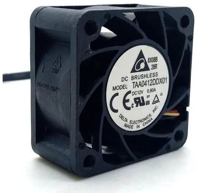 Main image of Delta 4020 12V Double Ball PWM Fan TAA0412DX01 4cm Computer Server CPU Fan