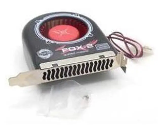Main image of New original FOX-2 system chassis fan PCI bit turbine exhaust fan cooling auxiliary graphics chassis ventilation the exhaust fan installed on the PCI position of the cabinet 110mm case cooler