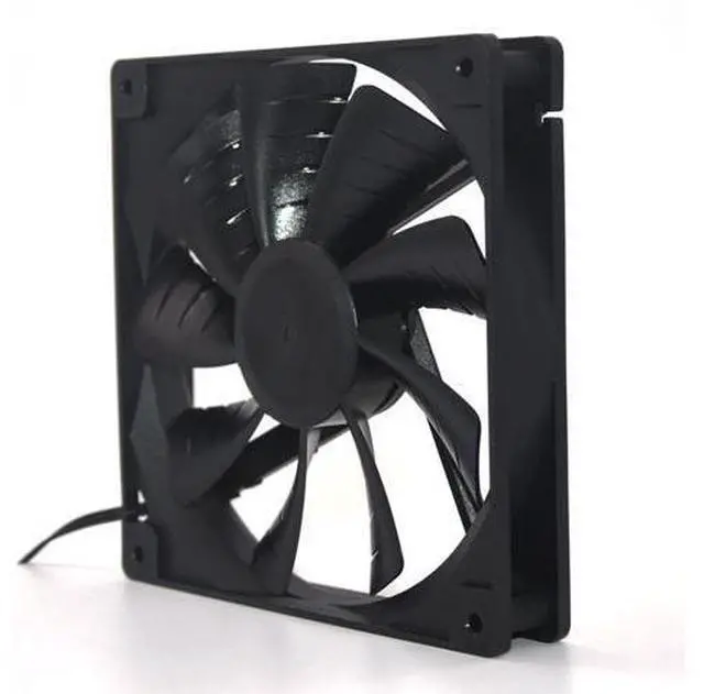Alt view image 2 of 5 - EVGA PSU cooling fan 140mm RL4Z T1402512M-3M 140X25mm DC 12V 0.30A (0.18A) 1200RPM silent high air flow 3-pin power supply