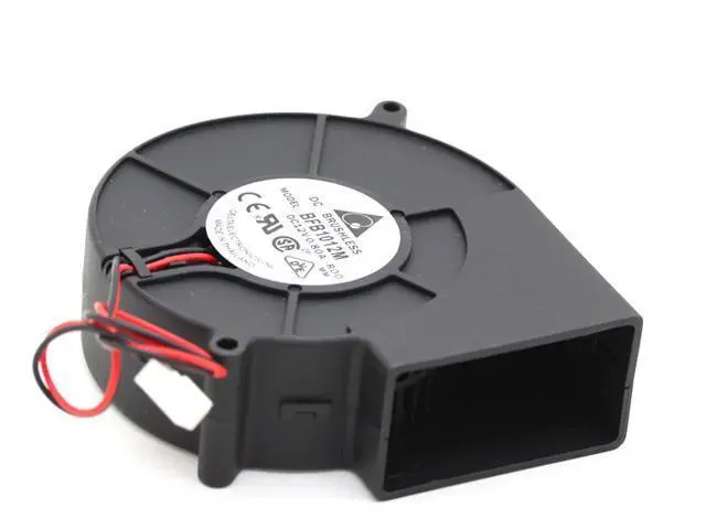 Alt view image 4 of 5 - Delta BFB1012M 9CM 97*94*33MM 9733 DC 12V 0.80A blower turbo computer server inverter fans cooler case cooling fan
