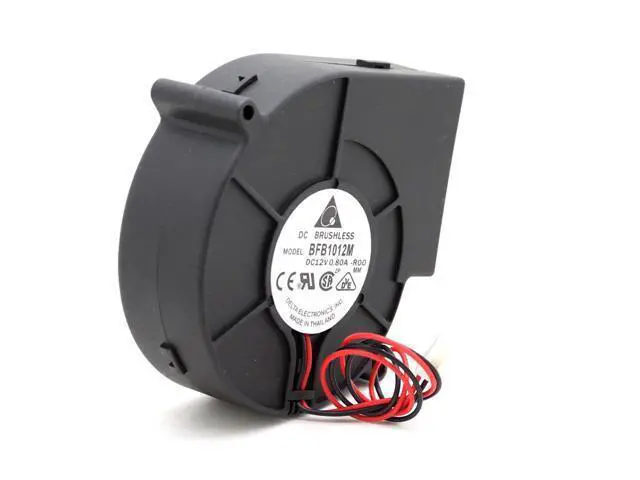 Alt view image 2 of 5 - Delta BFB1012M 9CM 97*94*33MM 9733 DC 12V 0.80A blower turbo computer server inverter fans cooler case cooling fan