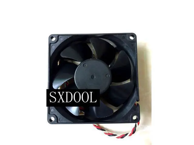 Alt view image 2 of 2 - New original JMC DATECH 0825-12HBTL 12V 0.35A 8CM 8025 3-wire 3-pin Temperature Control Cooling Fan
