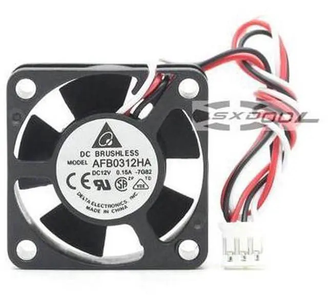 Main image of Original Delta AFB0312HA 12V 0.15A 3cm 3010 30mm 3-wire 3-pin For YASKAWA drive cooling fan