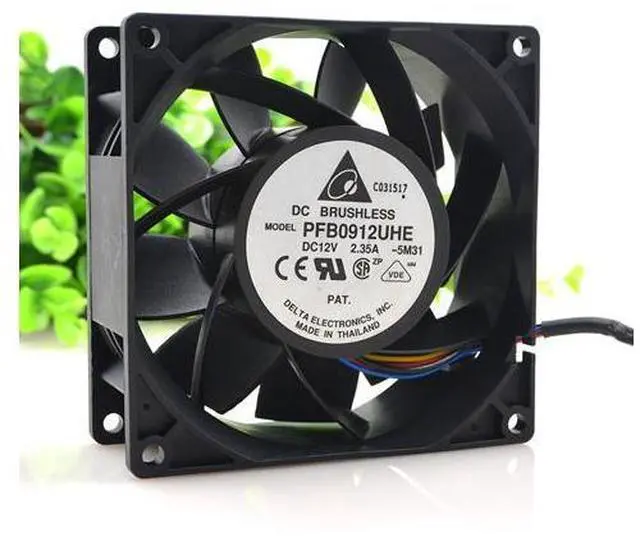 Main image of Delta PFB0912UHE DC 12V 2.35A 90x90x38mm 9cm 3 Lines PWM Cooling Fan