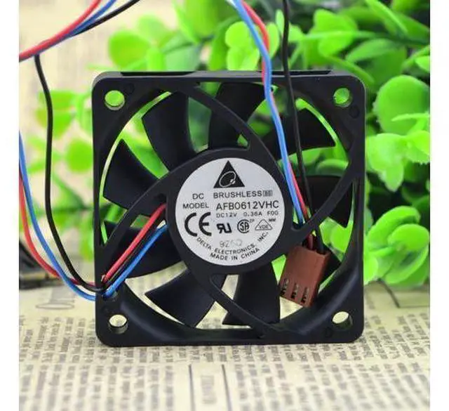 Main image of Delta AFB0612VHC Original DC 12V 0.36A 6CM 6013 60*60*13MM dual ball bearing cooling fan