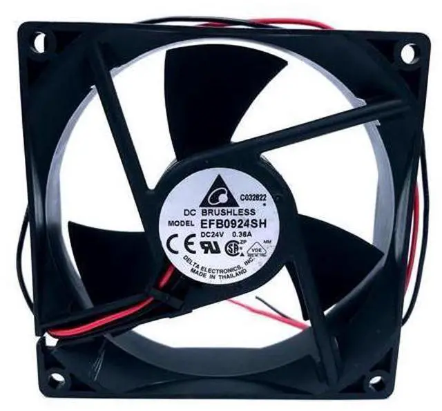 Main image of NEW For delta EFB0924SH DC 24V 0.38A 9CM 9025 9225 92*92*25MM frequency axial cooling fan