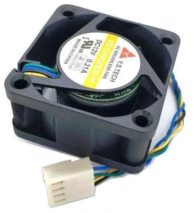 Main image of Y.S TECH FD124020EB-H 40*40*20MM 4020 DC12v 0.21A 4-wire PWM cooling fan