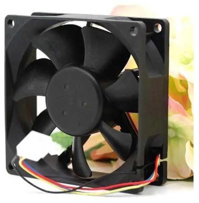 Alt view image 3 of 5 - NEW original 8CM QUR0812SH 8025 12V 0.5A PWM fan speed control speed cooler