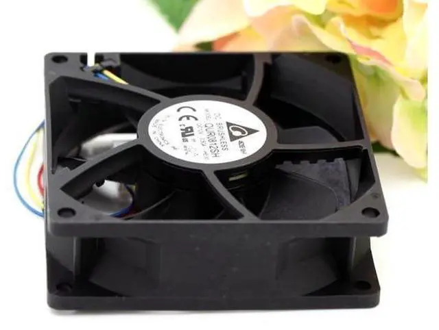 Alt view image 5 of 5 - NEW original 8CM QUR0812SH 8025 12V 0.5A PWM fan speed control speed cooler
