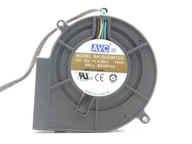 Alt view image 2 of 6 - Original AVC BA10033B12G P050 9733 DC 12V 4.5A super violent Blower air dryer exhaust fan
