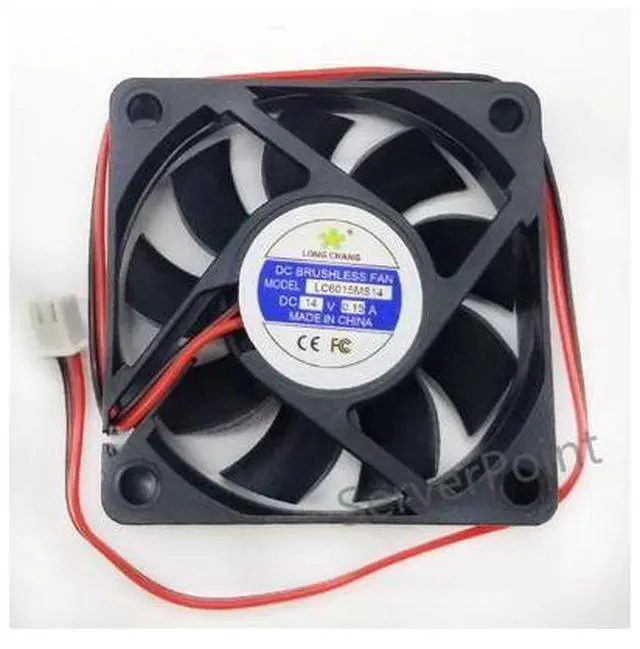 Main image of 2PIN LC6015MS14 14V 0.15A 6CM Power Supply Cooling Fan