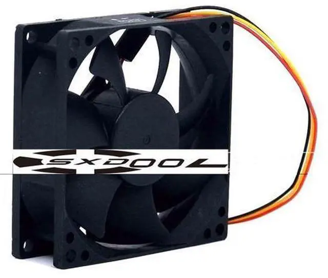 Alt view image 4 of 5 - Original JF0825S1SA-R New UPS silent fan 3-wire JAMICON 12V 0.26A