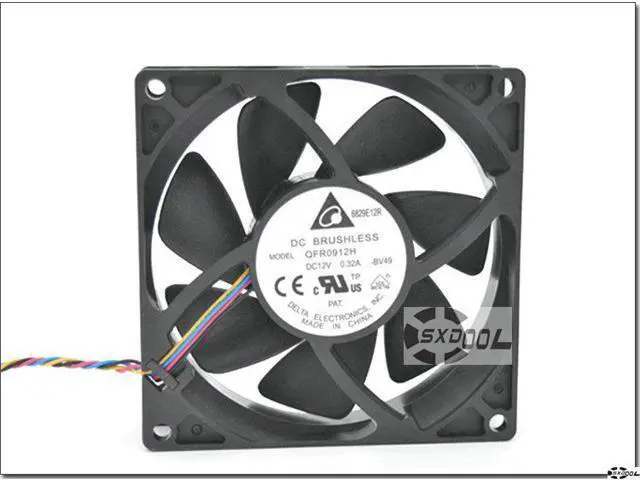 Alt view image 2 of 6 - New Delta QFR0912H DC 12V for AMD FX8350PWM CPU fan 9cm 9025 9225 double ball case cooler