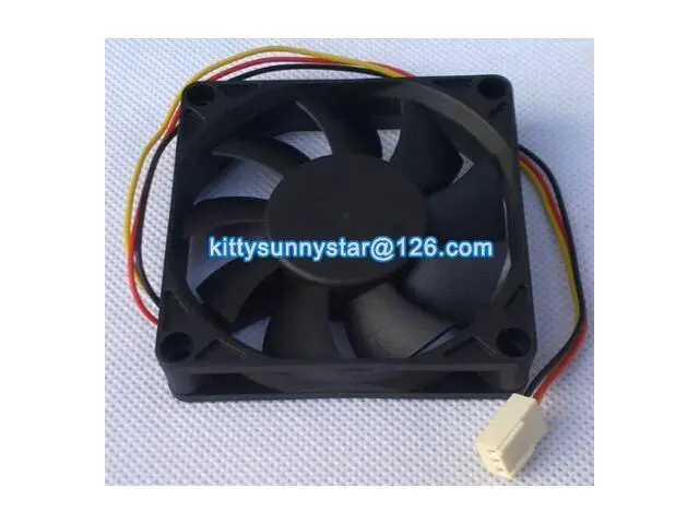 Alt view image 2 of 2 - T&T 7015 B701512H 12V 0.3A 3Wire TT-7015A 7cm Cooling Fan