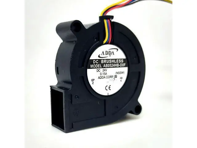 Main image of 5015 24V double ball PWM turbofan AB0524HB-D0F5cm printer blower