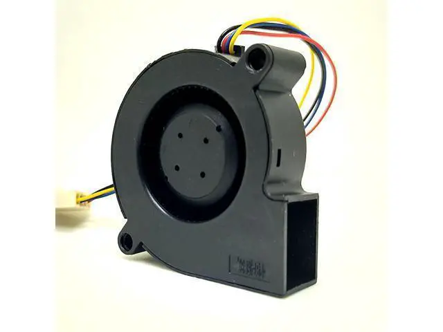 Alt view image 2 of 4 - 5015 24V double ball PWM turbofan AB0524HB-D0F5cm printer blower