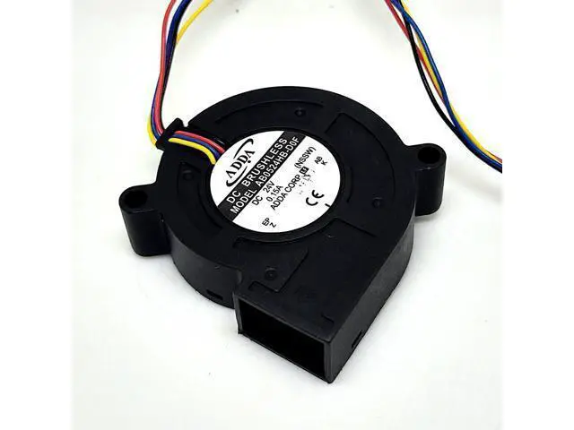 Alt view image 3 of 4 - 5015 24V double ball PWM turbofan AB0524HB-D0F5cm printer blower