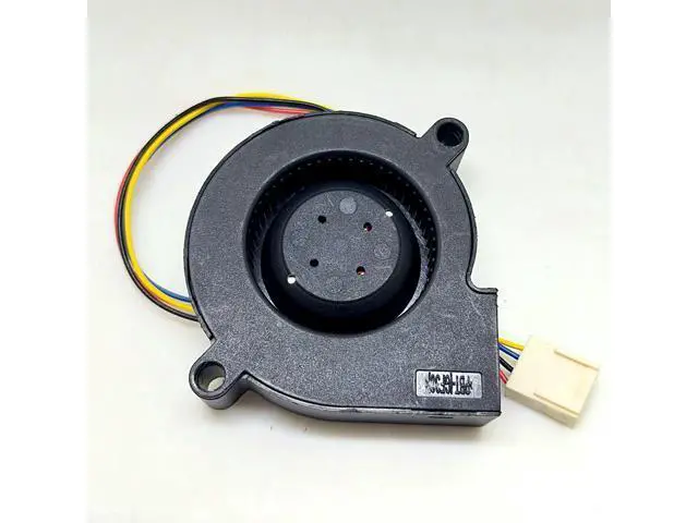 Alt view image 4 of 4 - 5015 24V double ball PWM turbofan AB0524HB-D0F5cm printer blower
